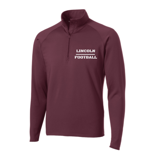Load image into Gallery viewer, Lincoln Football - Sport Wicking 1-4 Zip Pullover
