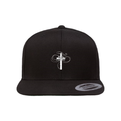 Stix with Christ - Black - Premium Flat Bill Snapback