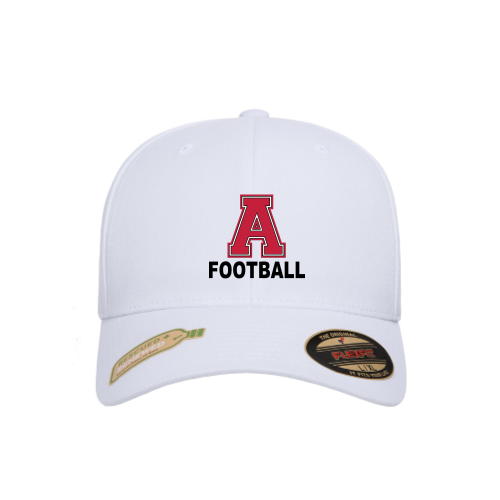 Arcadia High School - White - Cotton Blend Fitted Cap