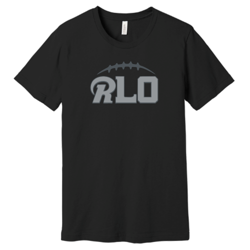 RLO Football -  Canvas Adult Short Sleeve Cotton Tee