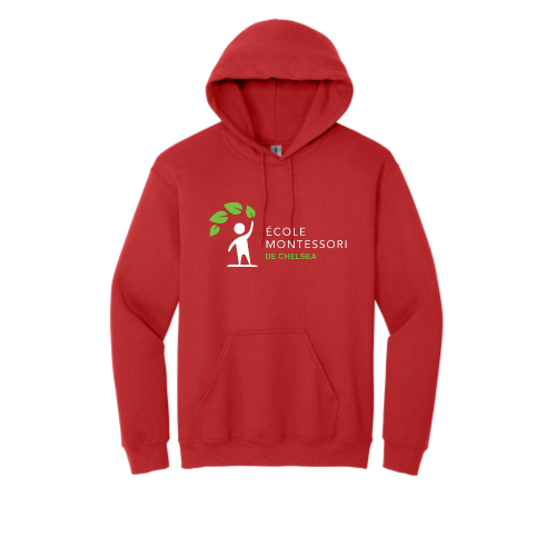 Load image into Gallery viewer, Ecole Montessori - Adult Pullover Hood Sweatshirt
