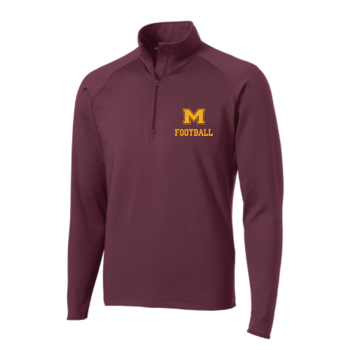 Load image into Gallery viewer, Milford Football - Sport Wicking 1-4 Zip Pullover
