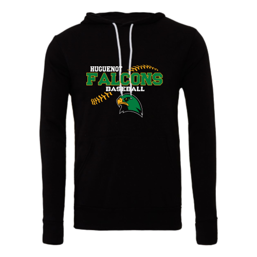 Huguenot Baseball - Adult Premium Pullover Hood Sweatshirt