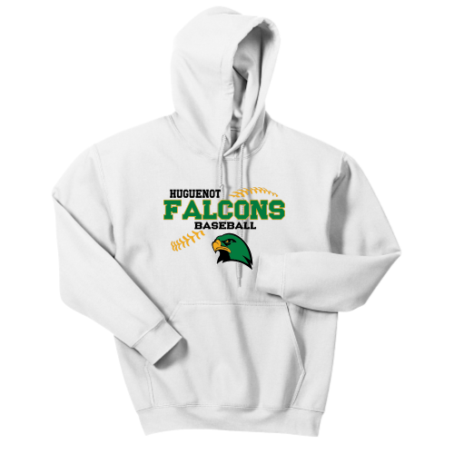 Load image into Gallery viewer, Huguenot Baseball - Adult Pullover Hood Sweatshirt
