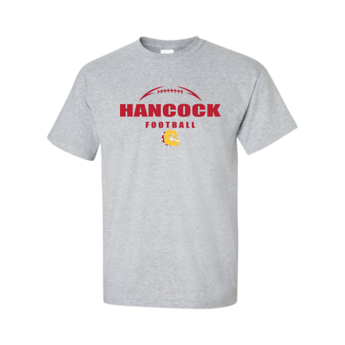 Hancock Football - Adult Short Sleeve Cotton Tee