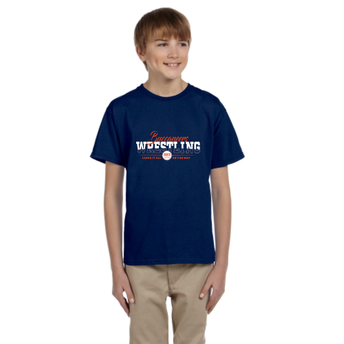 Load image into Gallery viewer, Beech High School Wrestling - Youth Short Sleeve Cotton Tee
