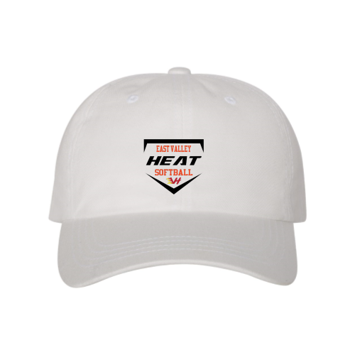 East Valley Heat Club Softball - White - Classic Dad Cap