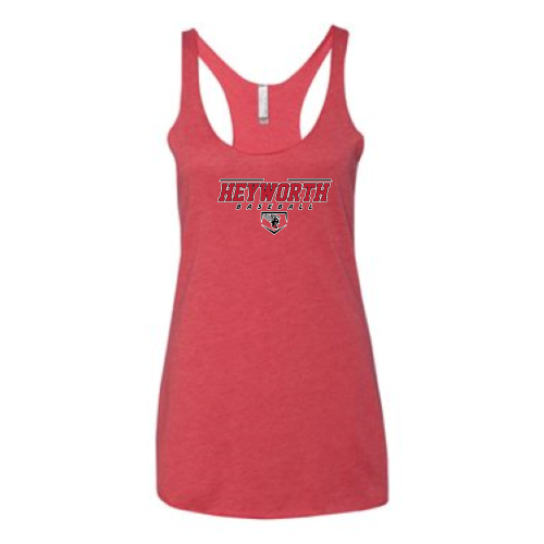 Load image into Gallery viewer, Heyworth Swarm - Baseball - Women’s Triblend Racerback Tank
