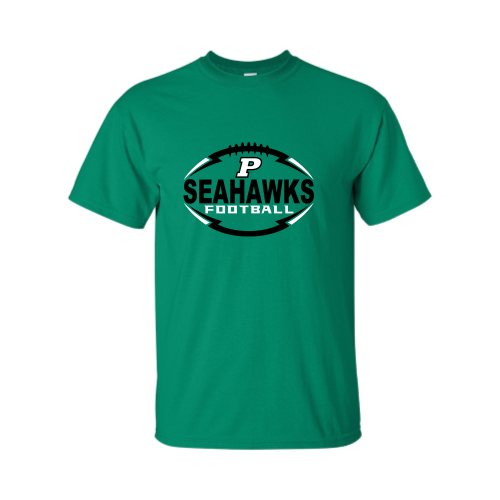 Load image into Gallery viewer, Peninsula Youth Seahawks - Adult Short Sleeve Cotton Tee
