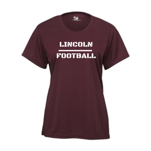 Lincoln Football - Ladies B-Core SS Performance Tee