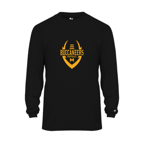 Milford Buccaneers - Youth LS Performance Tee