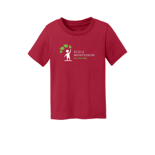 Ecole Montessori - Port & Company Toddler Core Cotton Tee