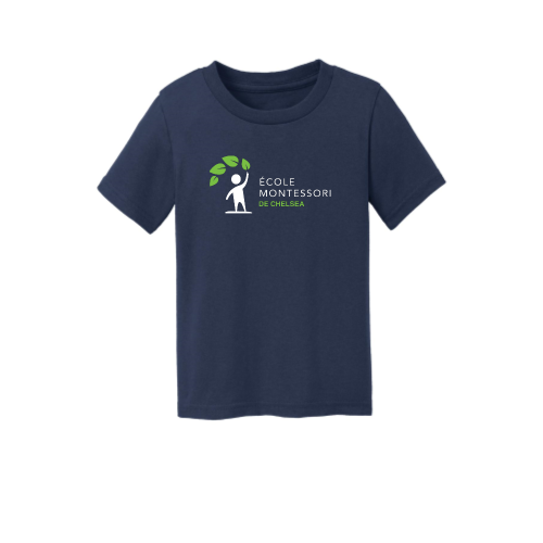 Load image into Gallery viewer, Ecole Montessori - Port &amp; Company Toddler Core Cotton Tee

