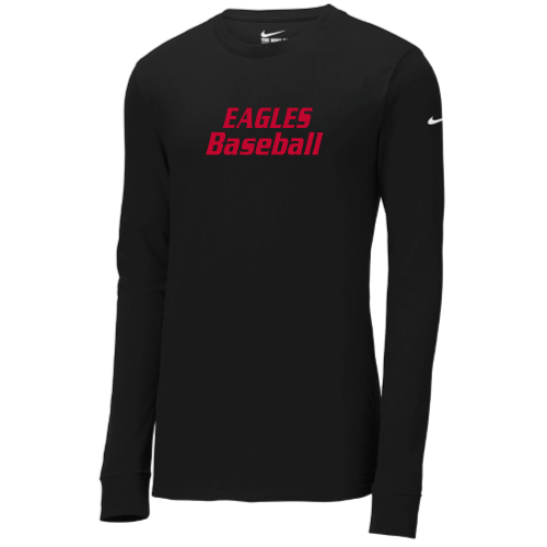 Load image into Gallery viewer, MA Eagles BB - Nike Dri-FIT Cotton/Poly Long Sleeve Tee
