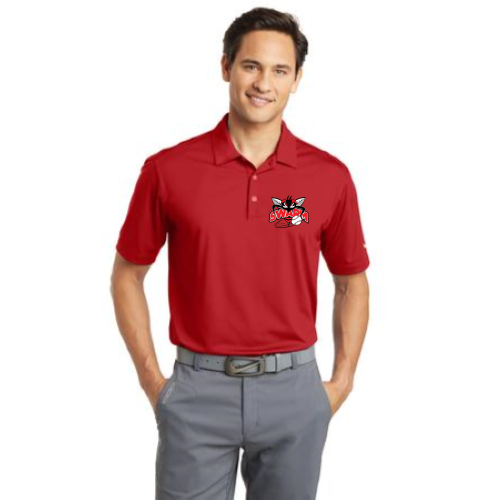 Load image into Gallery viewer, Heyworth Swarm - Dri-FIT Vertical Mesh Polo
