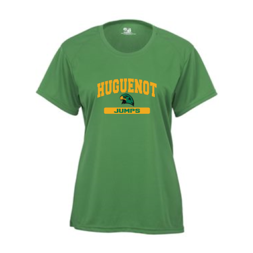 Huguenot Track and Field Jumps - Ladies B-Core SS Performance Tee