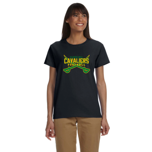 Load image into Gallery viewer, Clover Hill - Ladies Short Sleeve Cotton Tee
