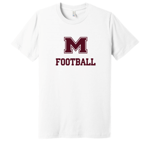 Load image into Gallery viewer, Milford Football - Canvas Adult Short Sleeve Cotton Tee
