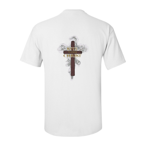 Load image into Gallery viewer, Stix with Christ - Adult Short Sleeve Cotton Tee
