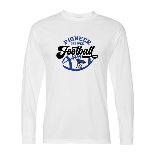 Cros-Lex Football -  Adult LS Performance Tee