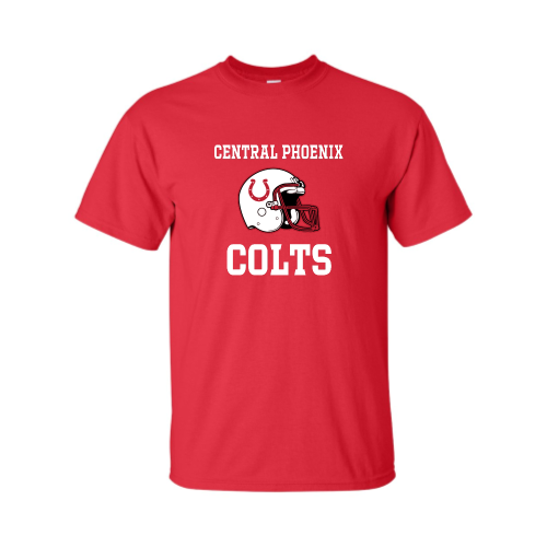 Load image into Gallery viewer, Central Phoenix Colts YFB - Adult Short Sleeve Cotton Tee
