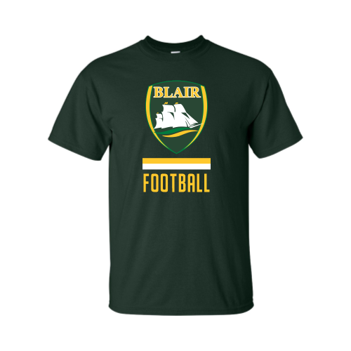 Load image into Gallery viewer, Blair Football - Adult Short Sleeve Cotton Tee
