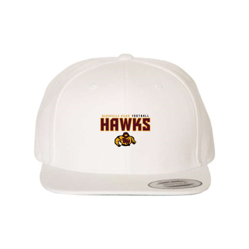 Blackville Hilda Football - Premium Flat Bill Snapback