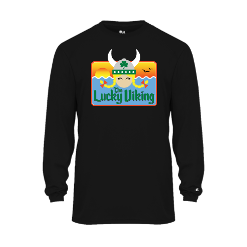 Load image into Gallery viewer, The Lucky Viking -  Youth LS Performance Tee
