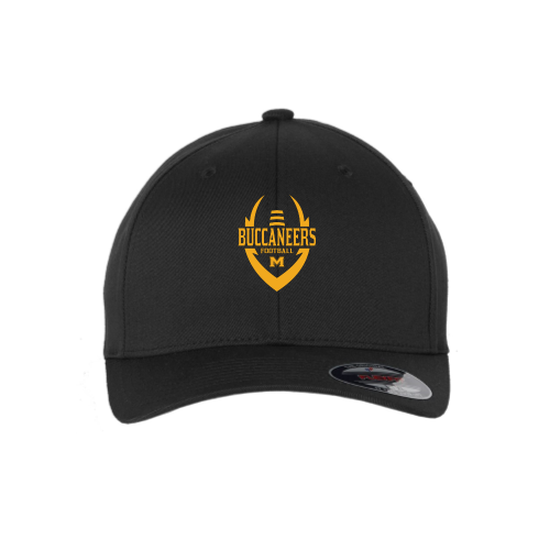 Milford Buccaneers - Black - Cotton Blend Fitted Cap