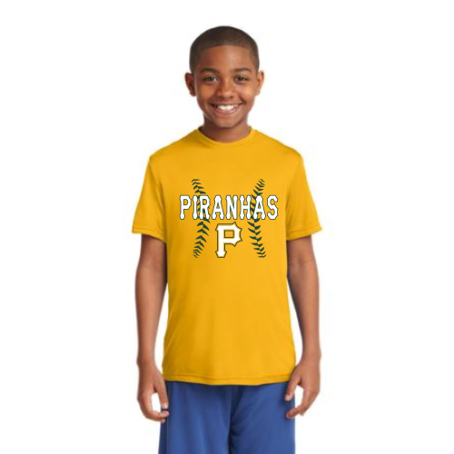 Pratt Piranhas - Sport-Tek Youth PosiCharge Competitor Tee