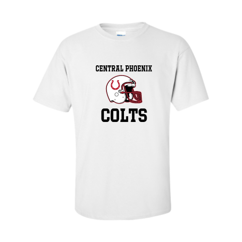 Load image into Gallery viewer, Central Phoenix Colts YFB - Adult Short Sleeve Cotton Tee
