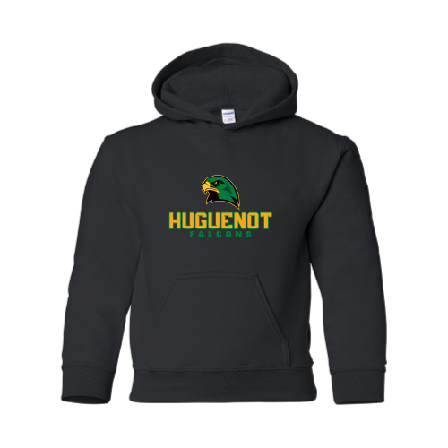 Huguenot Falcons - Youth Pullover Hood Sweatshirt