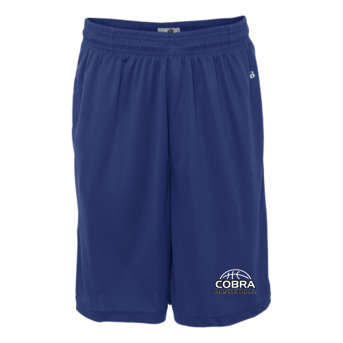 Creekside Cobra Basketball Royal - B-Core Adult 10 Performance Short