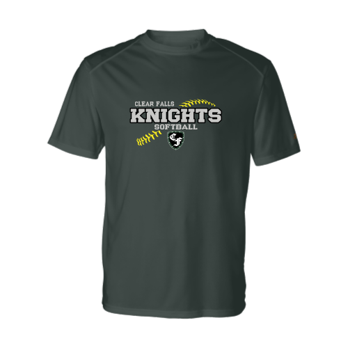 Load image into Gallery viewer, Clear Falls Knights - Softball - Adult B-Core SS Performance Tee # 412000
