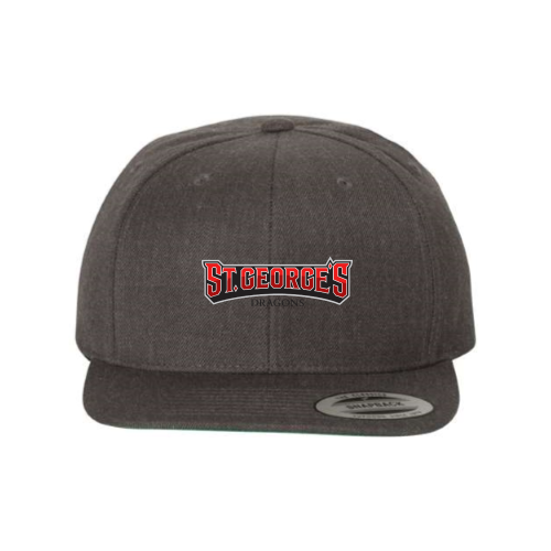 Load image into Gallery viewer, St Georges - Premium Flat  Bill Snapback
