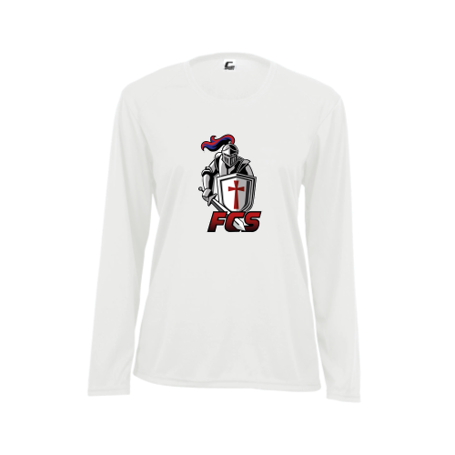 Load image into Gallery viewer, Faith Christian School - Ladies LS Performance Tee
