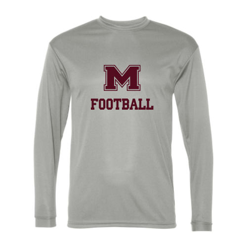 Milford Football - Adult LS Performance Tee