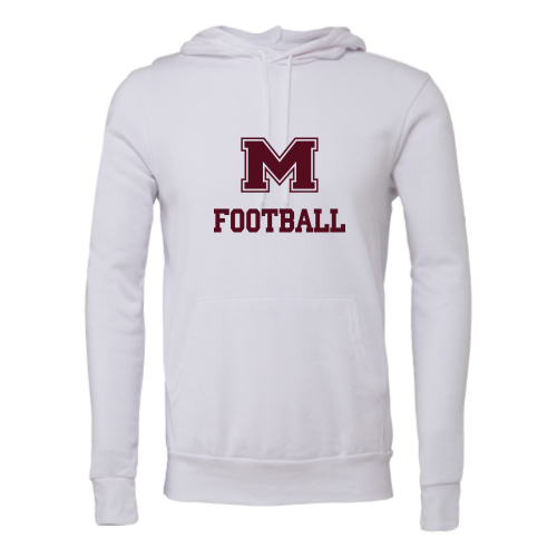 Load image into Gallery viewer, Milford Football - Adult Premium Pullover Hood Sweatshirt
