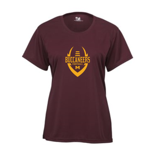 Load image into Gallery viewer, Milford Buccaneers - Ladies B-Core SS Performance Tee
