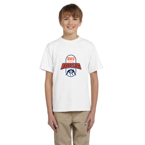 Load image into Gallery viewer, Beech HS - Wrestling - Youth Short Sleeve Cotton Tee
