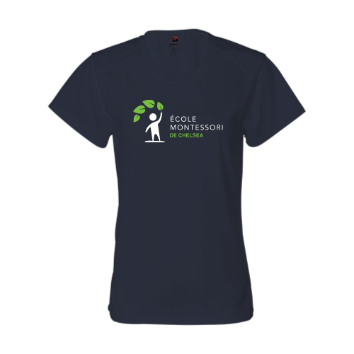 Load image into Gallery viewer, Ecole Montessori - Ladies B-Core SS Performance Tee
