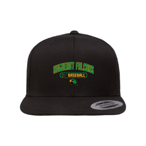 Huguenot Falcons Baseball - Premium Flat Bill Snapback