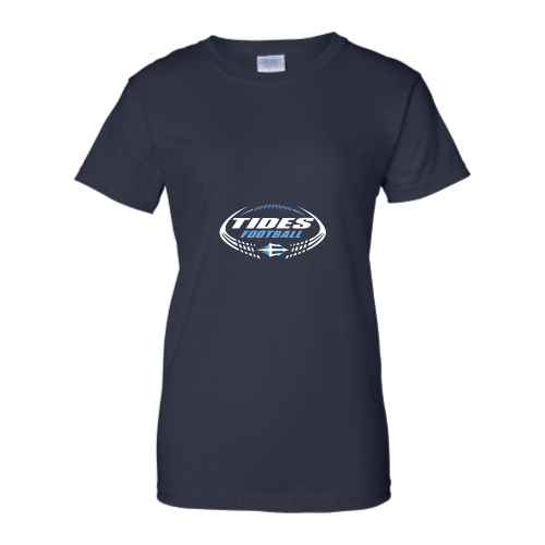 Load image into Gallery viewer, Peninsula Youth Football - Ladies Short Sleeve Cotton Tee
