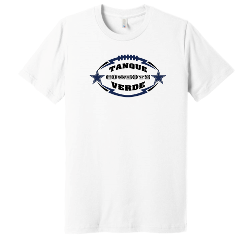 Tanque Verde Cowboys - Canvas Adult Short Sleeve Cotton Tee
