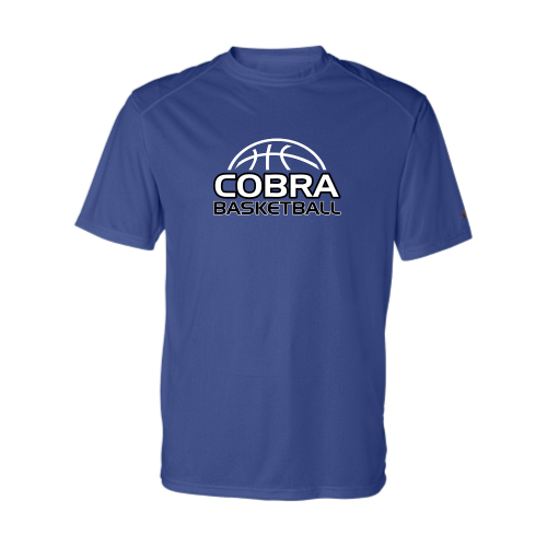 Creekside Cobra Basketball Royal - Adult B-Core SS Performance Tee