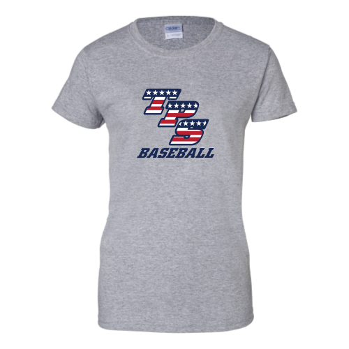 TPS Baseball - Ladies Short Sleeve Cotton Tee