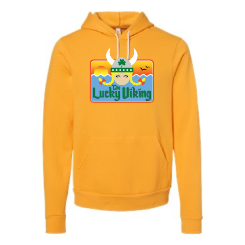 The Lucky Viking -  Adult Premium Pullover Hood Sweatshirt