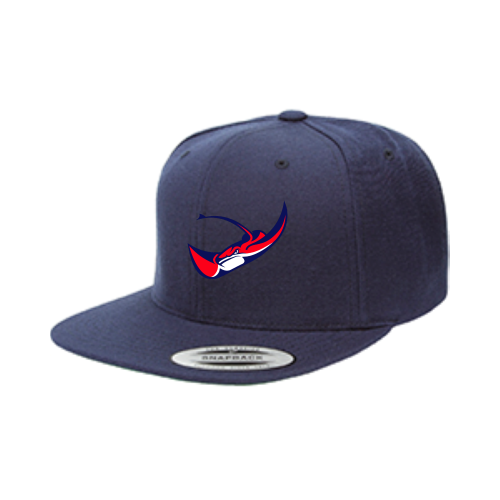 Load image into Gallery viewer, Cross Schools - Premium Flat Bill Snapback
