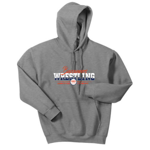 Load image into Gallery viewer, Beech High School Wrestling - Adult Pullover Hood Sweatshirt
