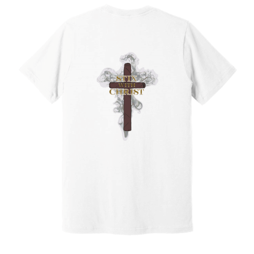 Load image into Gallery viewer, Stix with Christ - Canvas Adult Short Sleeve Cotton Tee
